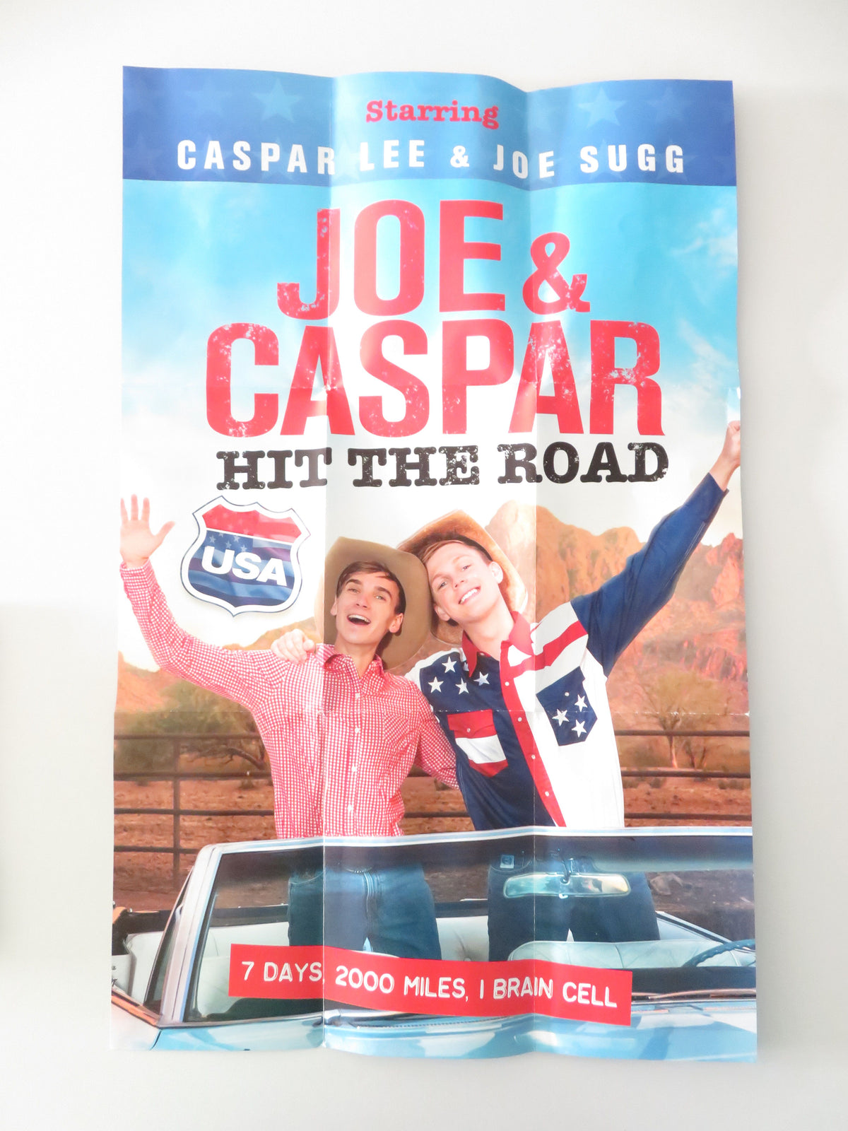 Joe and Caspar Hit the Road (DVD) Joe Sugg Caspar Lee 2015 Region 2,4