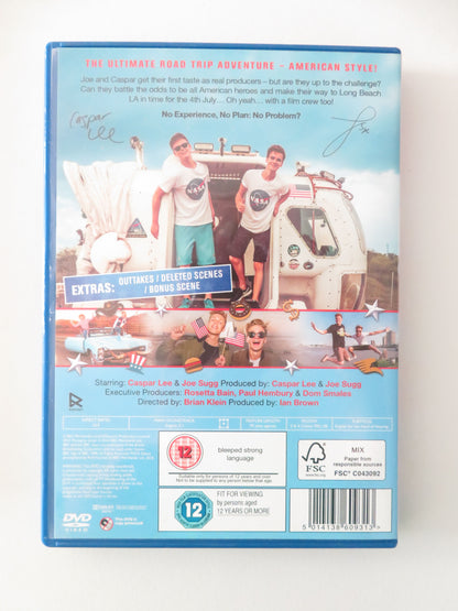Joe and Caspar Hit the Road (DVD) Joe Sugg Caspar Lee 2015 Region 2,4
