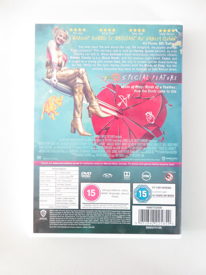 Birds of Prey - B (DVD) DC Harley Quinn Margot Robbie Rosie Perez 2020 Region 2