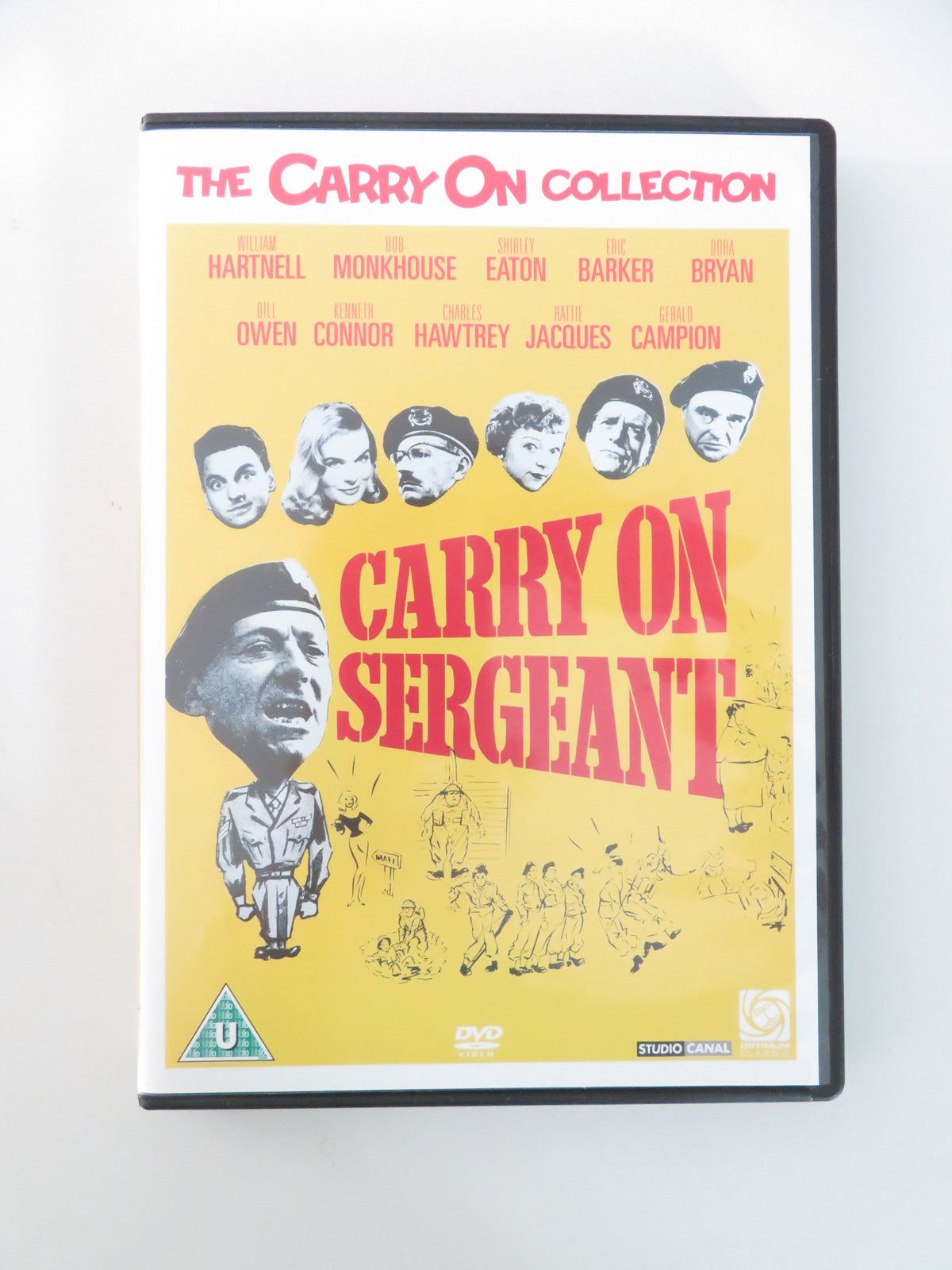 Carry on Sergeant (DVD) Kenneth Williams Charles Hawtrey 1958 Region 2