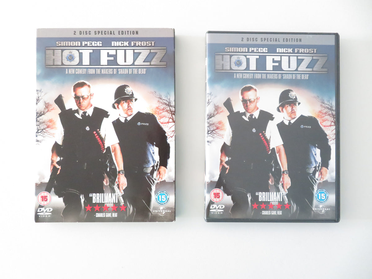 Hot Fuzz - B 2 Disc Special Edition (DVD) Simon Pegg Nick Frost 2007 Region 2,4