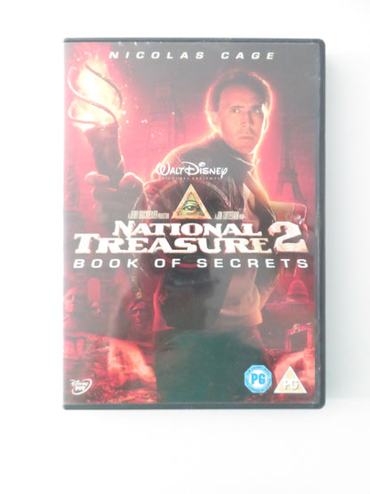 National Treasure 2 - Book of Secrets 2 Discs (DVD) Disney N. Cage 2007 Region 2