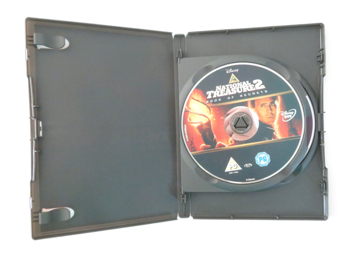 National Treasure 2 - Book of Secrets 2 Discs (DVD) Disney N. Cage 2007 Region 2
