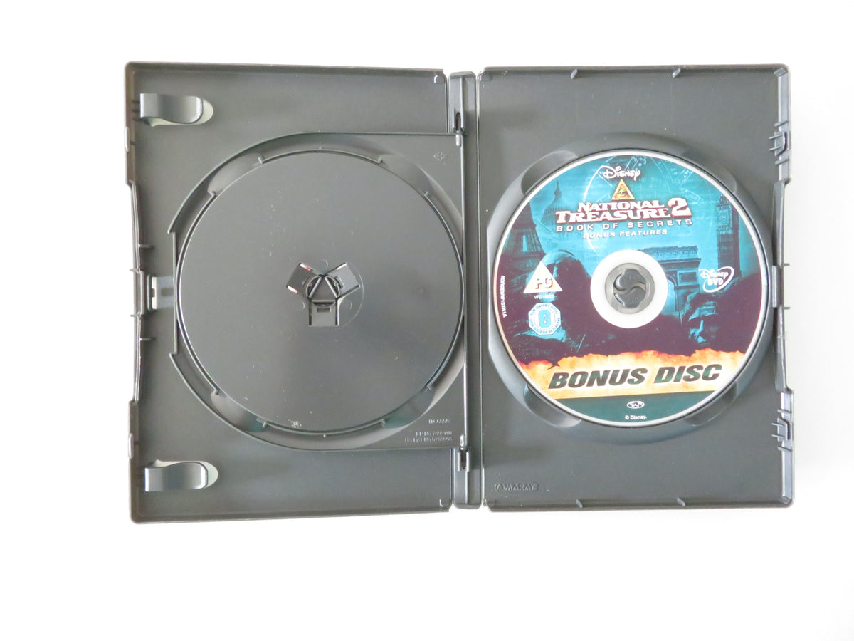 National Treasure 2 - Book of Secrets 2 Discs (DVD) Disney N. Cage 2007 Region 2
