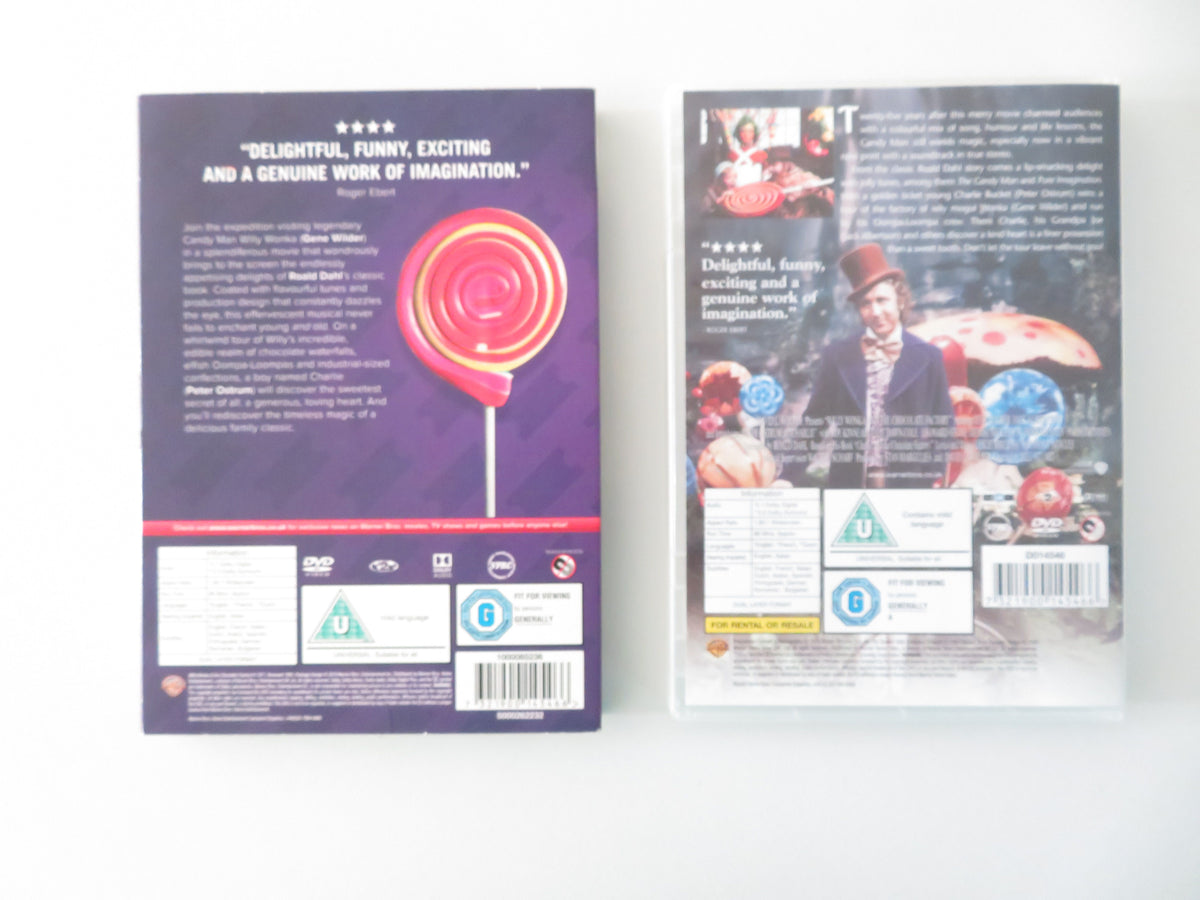 Willy Wonka & the Chocolate Factory - B (DVD) Gene Wilder 1971 Region 2