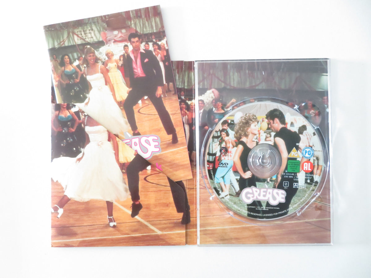 Grease - B (DVD) John Travolta Olivia Newton-John 1978 Region 2
