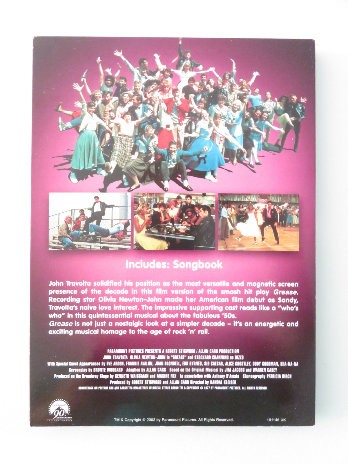 Grease - B (DVD) John Travolta Olivia Newton-John 1978 Region 2