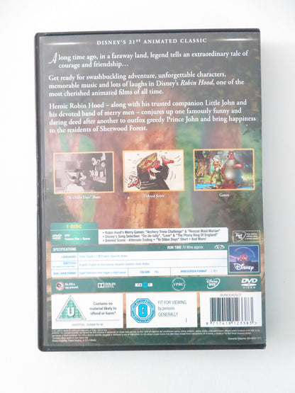 Robin Hood - B (DVD) Disney Peter Ustinov Terry-Thomas 1973 Region 2