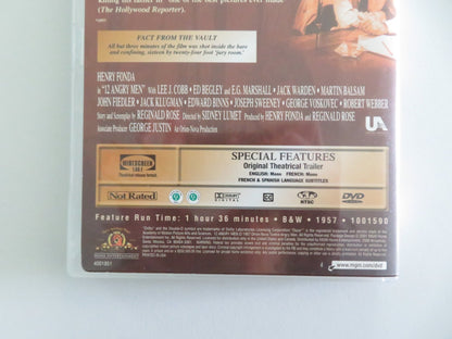 12 Angry Men - B (DVD) Henry Fonda Lee J. Cobb 1957 Region 1 Movie posters
