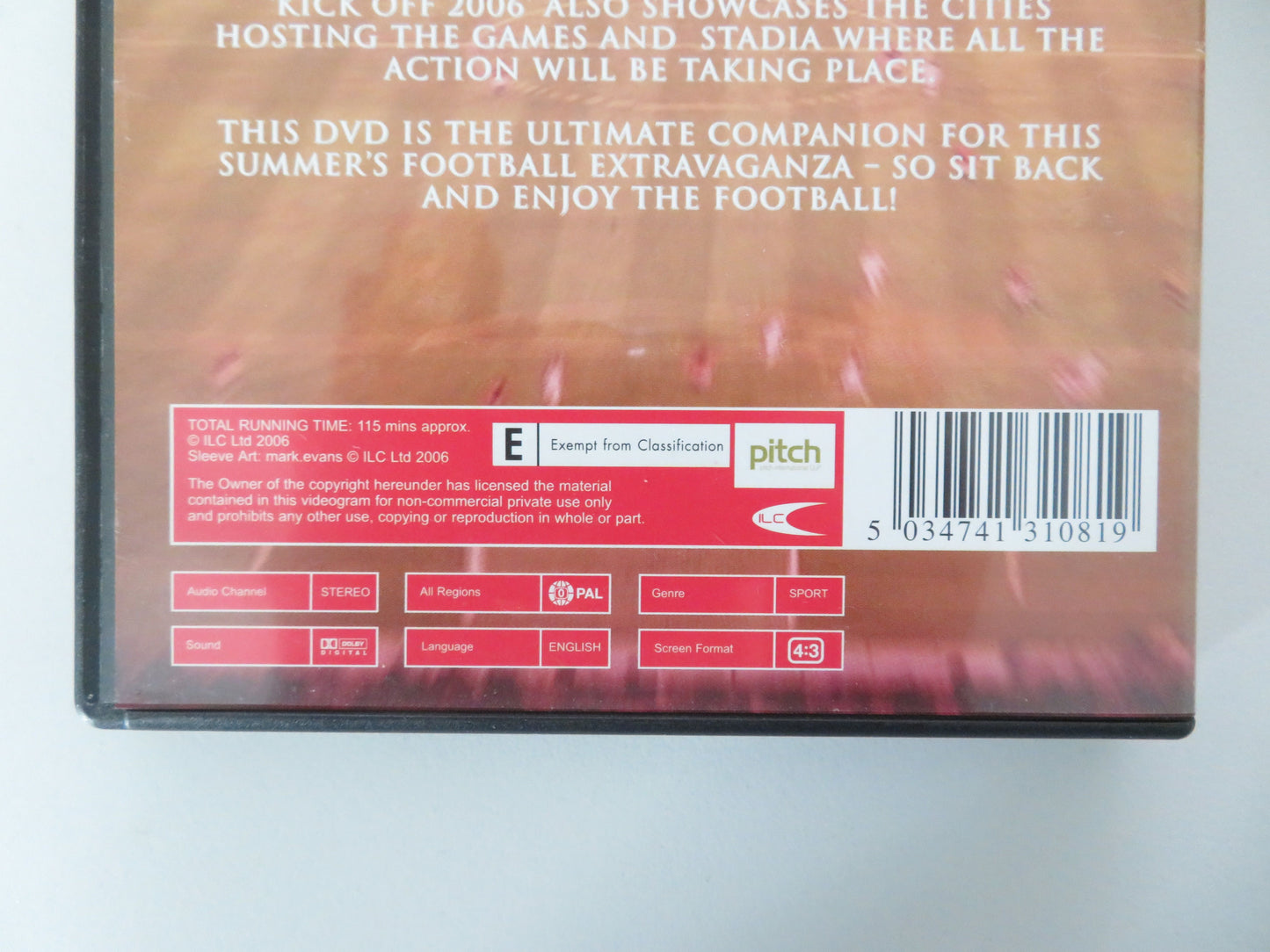 Destination Germany Kick Off 2006 (DVD) Wayne Rooney 2006 Region 0