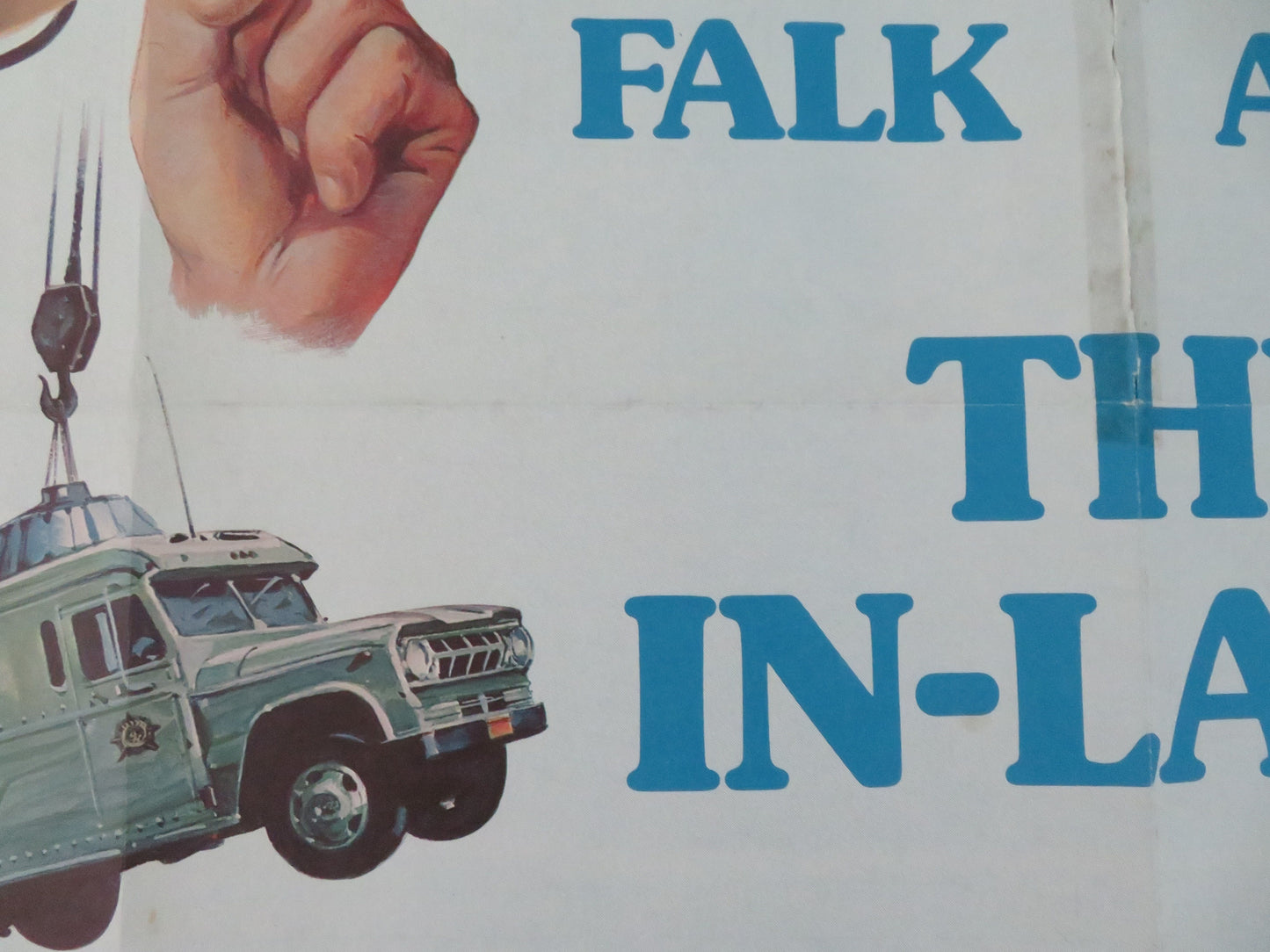 The In-Laws UK Quad Rolled Poster Peter Falk Alan Arkin 1979