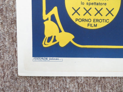Le professeur d'amour Italian 2 Foglio Poster Brigitte Verbecq 1983