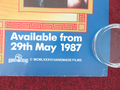 Shanghai Surprise - B UK Quad Rolled Poster Sean Penn Madonna Paul Freeman 1986