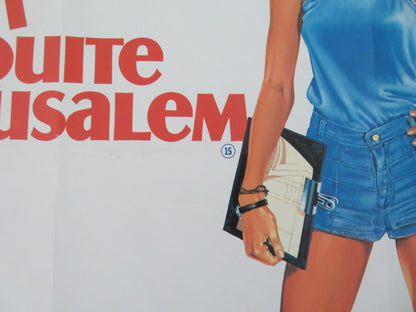 Not Quite Jerusalem UK Quad Rolled Poster Joanna Pacula Sam Robards 1985