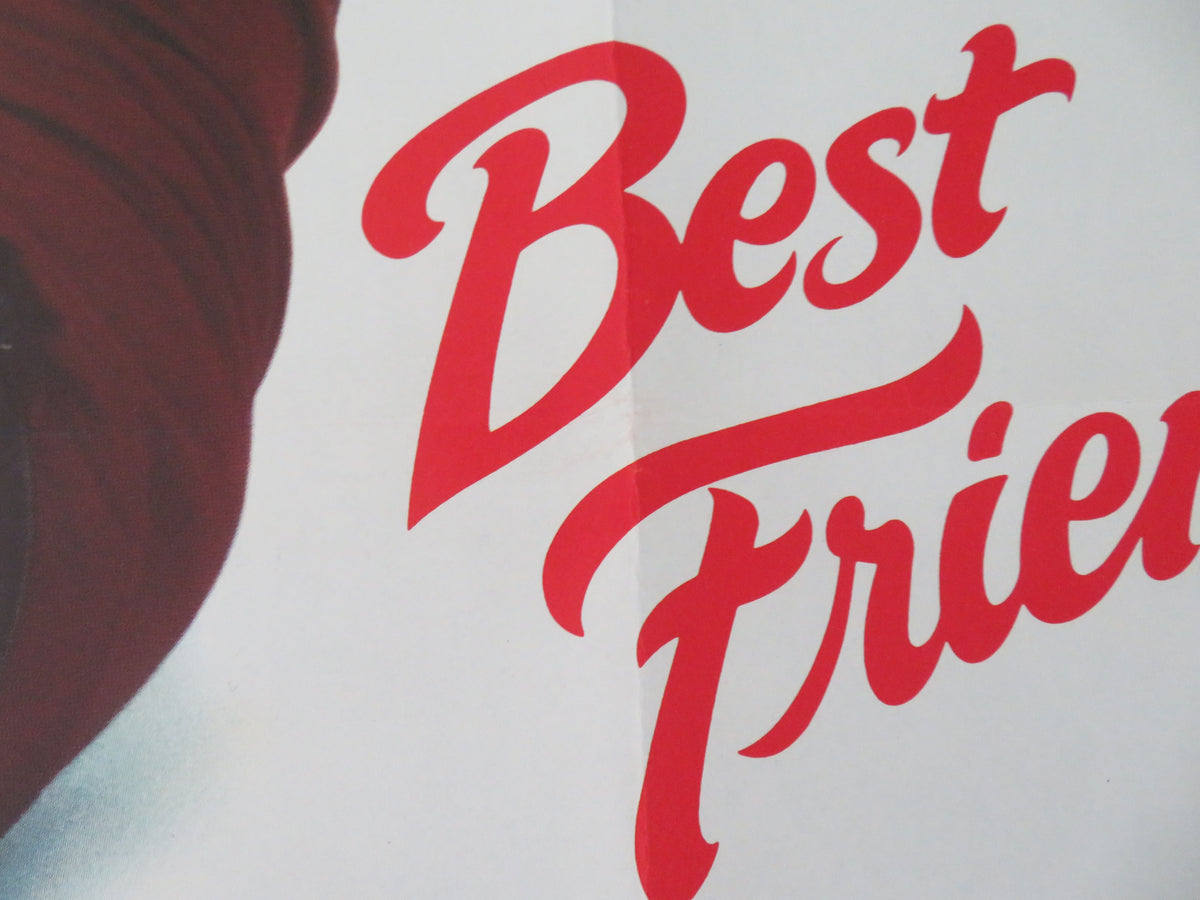 Best Friends UK Quad Rolled Poster Burt Reynolds Goldie Hawn Jessica Tandy 1982