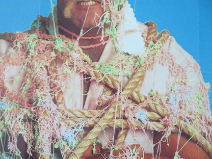 Mr. Nanny UK Quad Rolled Poster Hulk Hogan Sherman Hemsley Afa Anoai 1993