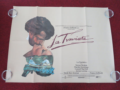 La Traviata UK Quad Rolled Poster Teresa Stratas Plácido Domingo 1982