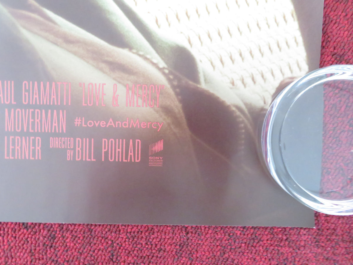 Love & Mercy- A UK Quad Rolled Poster Paul Dano John Cusack Paul Giamatti 2015