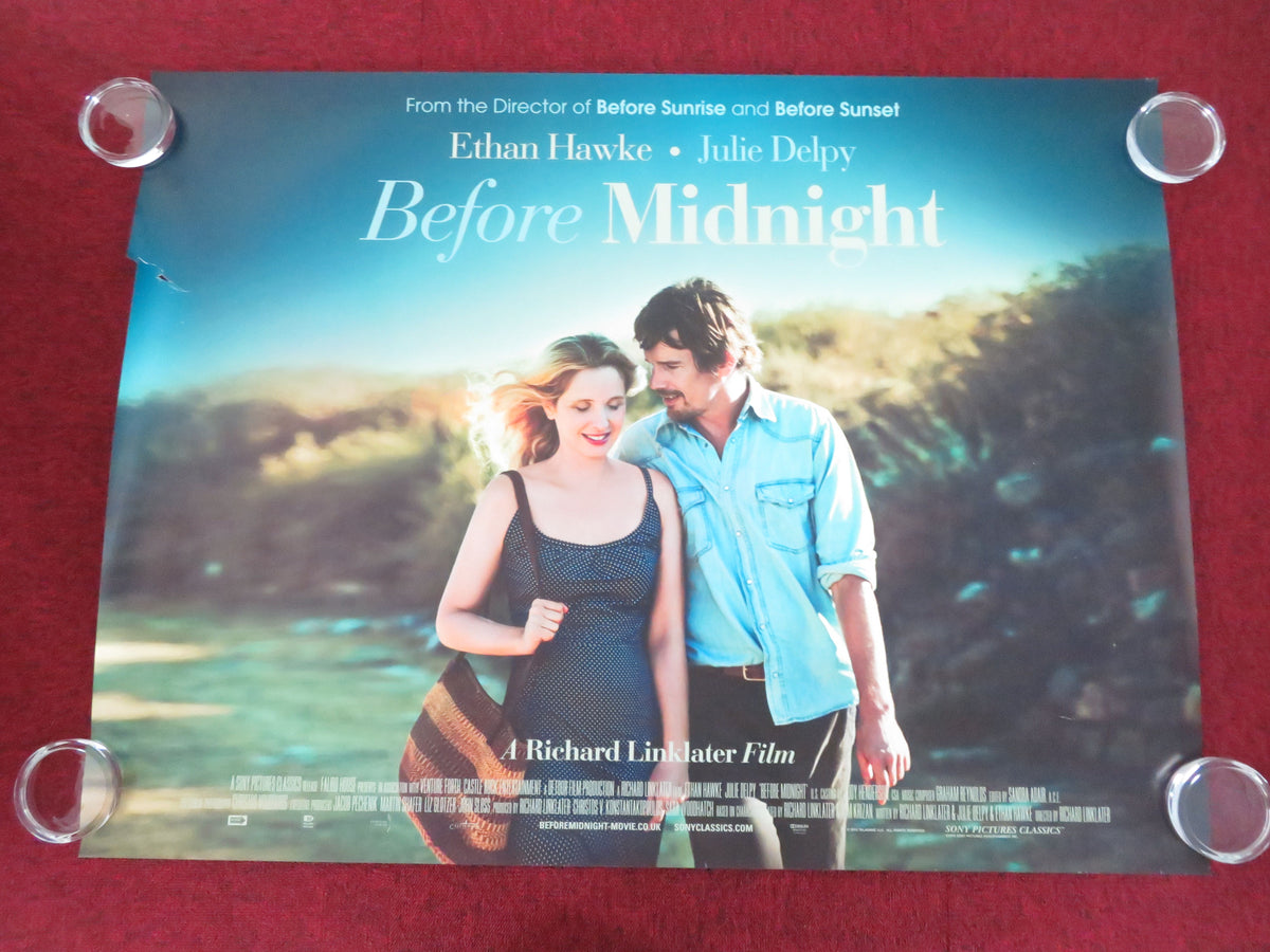 Before Midnight UK Quad Rolled Poster Ethan Hawke Julie Delpy 2013