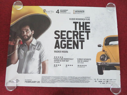 The Secret Agent UK Quad Rolled Poster Wagner Moura Robson Andrade 2025