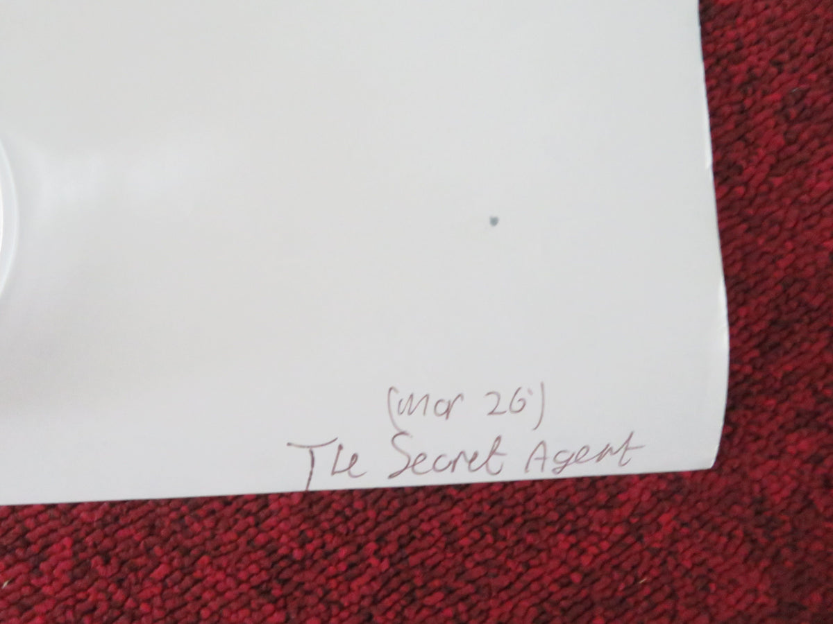 The Secret Agent UK Quad Rolled Poster Wagner Moura Robson Andrade 2025