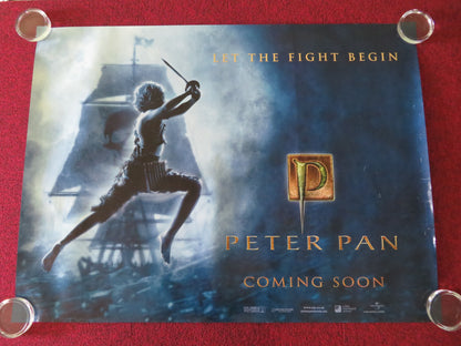 Peter Pan - B UK Quad Rolled Poster Jeremy Sumpter Jason Isaacs 2003