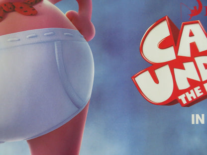 Captain Underpants: The First Epic Movie UK Quad Rolled Poster Kevin Hart 2017