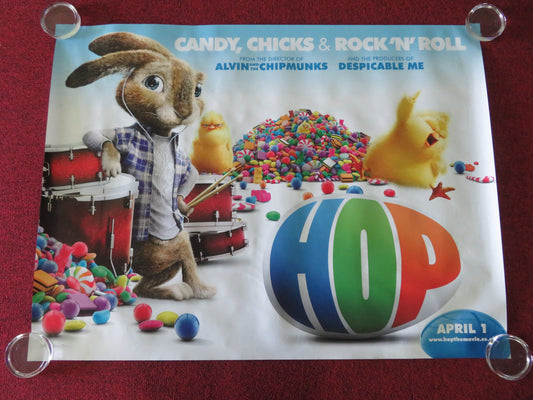 Hop UK Quad Rolled Poster Russell Brand James Marsden Hank Azaria 2011