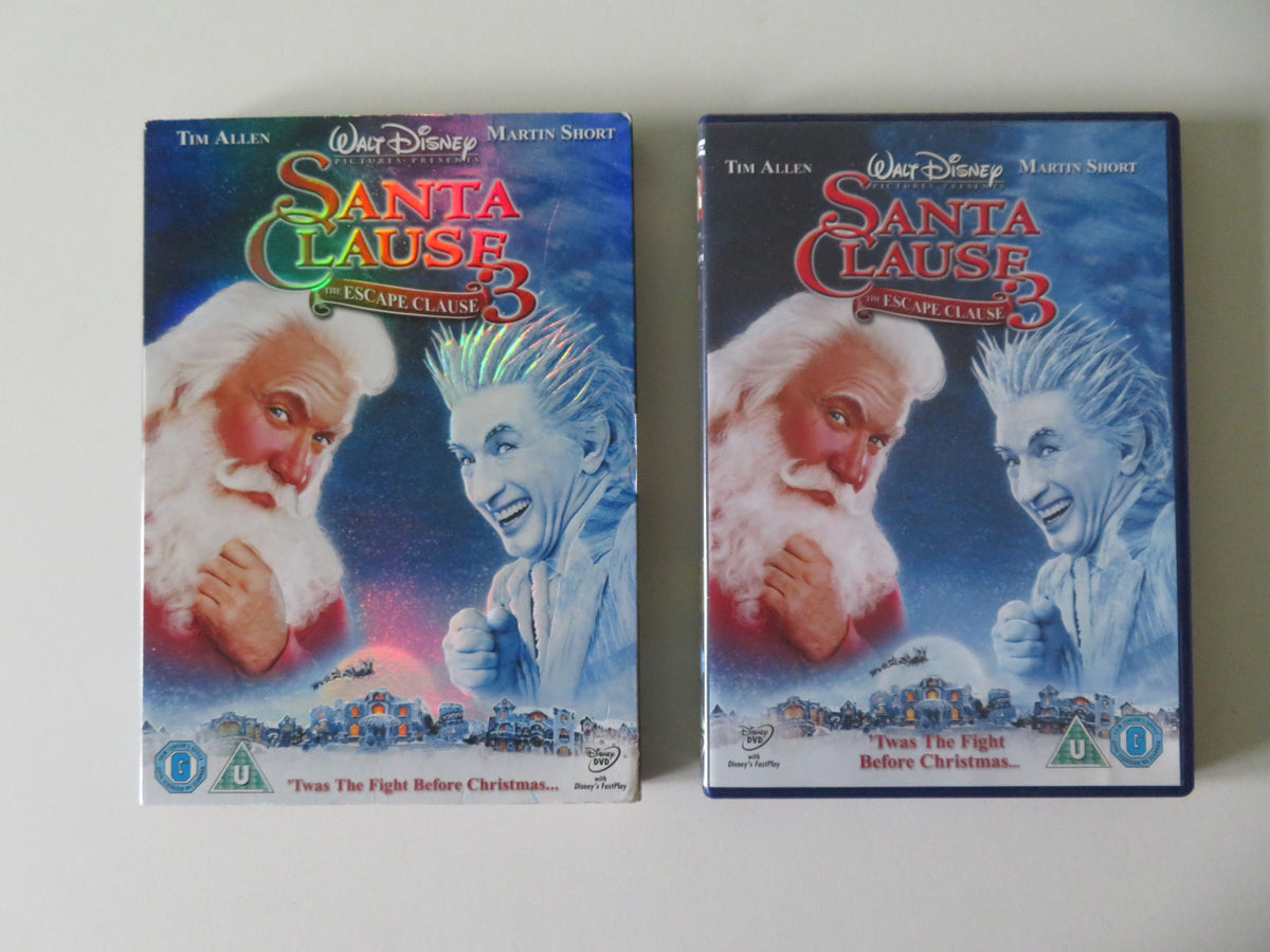 The Santa Clause 3: The Escape Clause (DVD) Disney Tim Allen 2006 Region 2