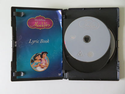Aladdin Trilogy - 3 Disney Aladdin films (DVD) Robin Williams 1992 Region 2