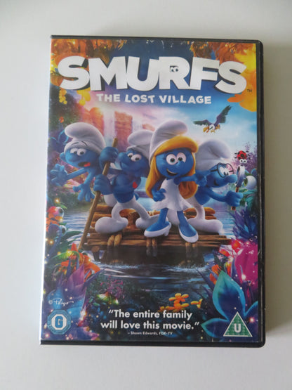 Smurfs: The Lost Village (DVD) Demi Lovato Rainn Wilson 2017 Region 2