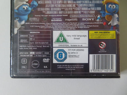 Smurfs: The Lost Village (DVD) Demi Lovato Rainn Wilson 2017 Region 2