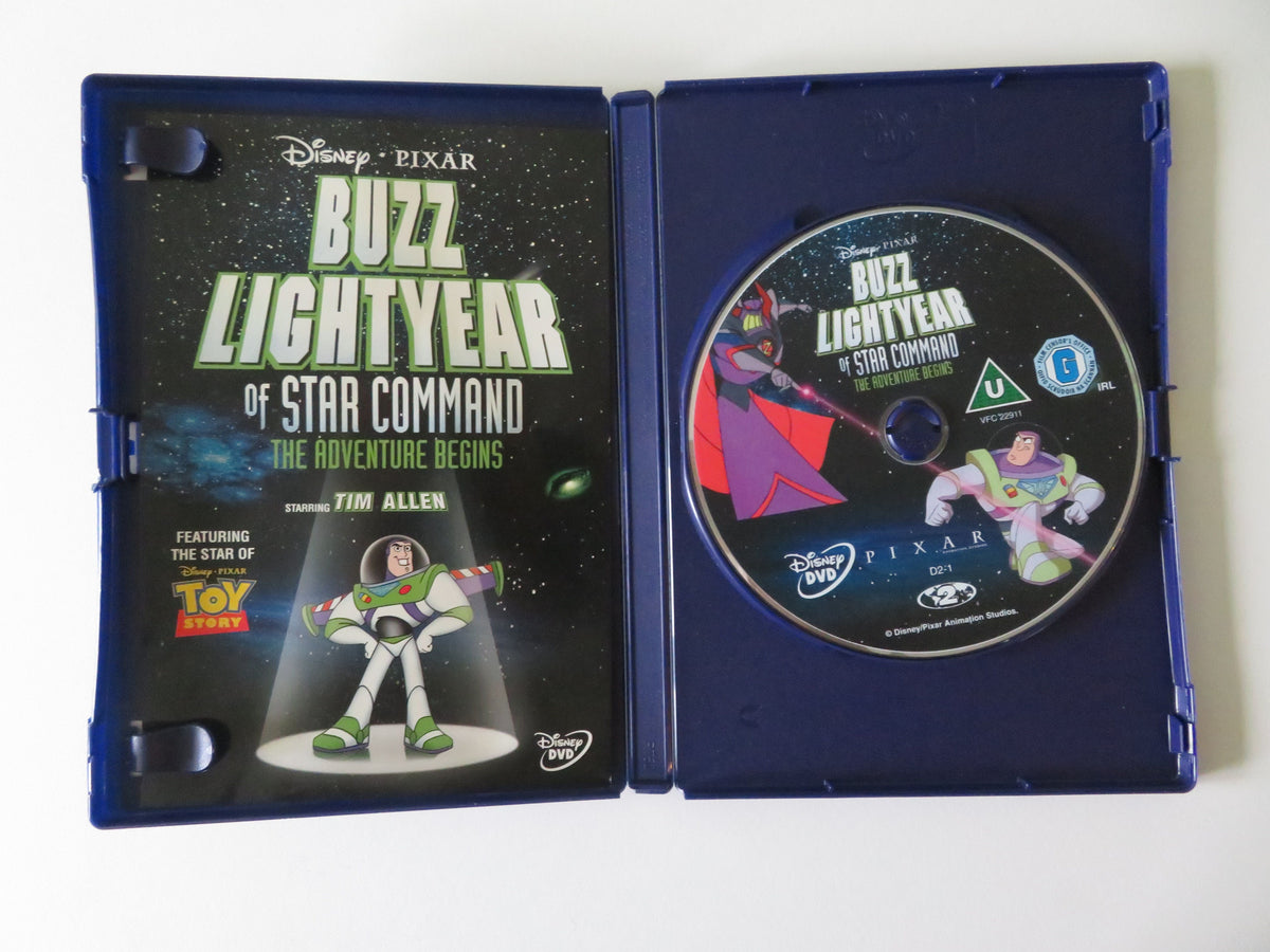 Buzz Lightyear of Star Command: The Adventure Begins (DVD) Disney 2000 Region 2