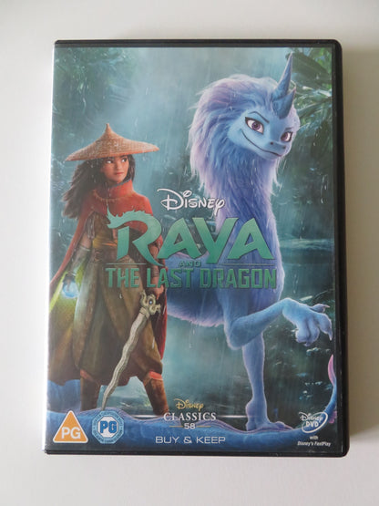 Raya and the Last Dragon (DVD) Disney Kelly Marie Tran Awkwafina 2021 Region 0
