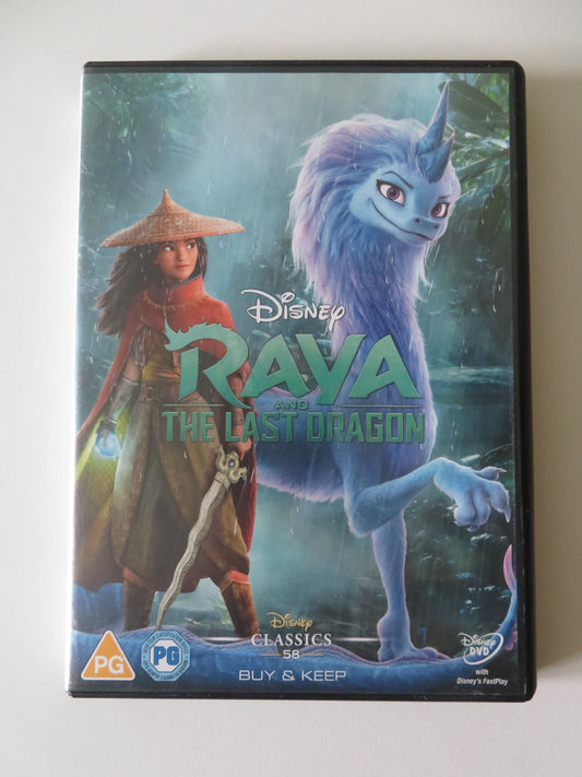Raya and the Last Dragon (DVD) Disney Kelly Marie Tran Awkwafina 2021 Region 0