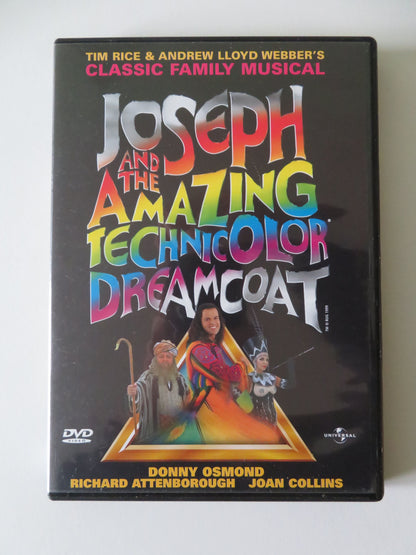Joseph and the Amazing Technicolor Dreamcoat (DVD) Donny Osmond 1999 Region 2+4