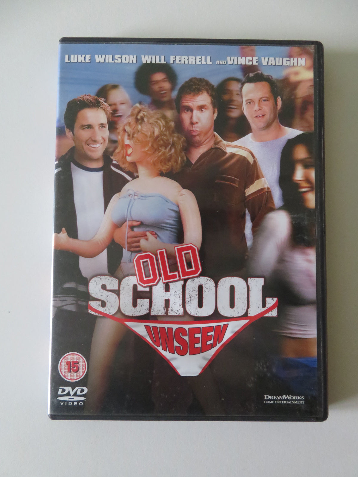 Old School - Unseen (DVD) Luke Wilson Vince Vaughn Will Ferrell 2003 Region 2