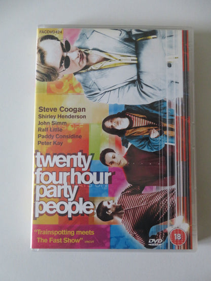 24 Hour Party People (DVD) Steve Coogan Paddy Considine 2002 Region 2