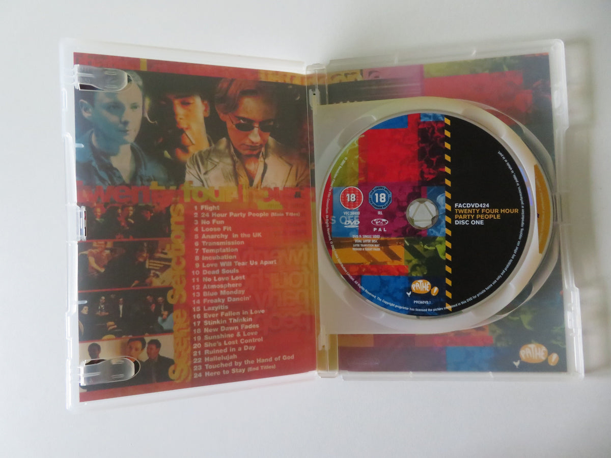 24 Hour Party People (DVD) Steve Coogan Paddy Considine 2002 Region 2