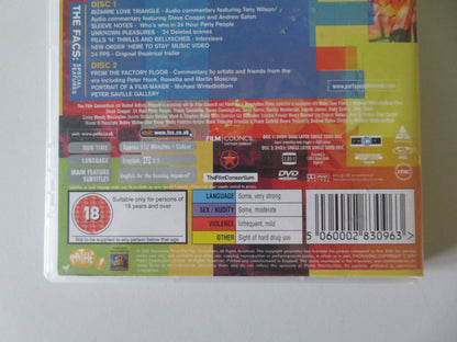 24 Hour Party People (DVD) Steve Coogan Paddy Considine 2002 Region 2