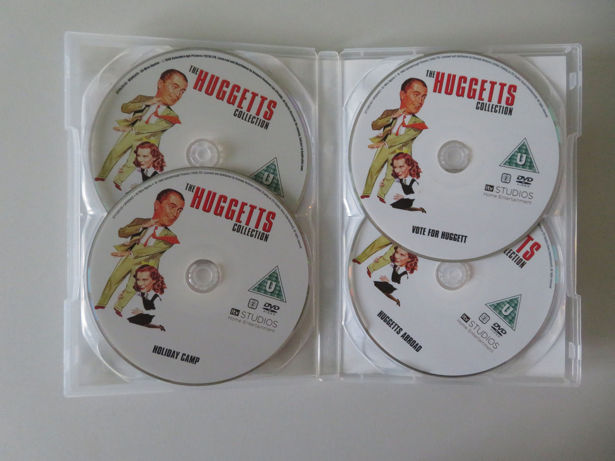 The Huggetts Collection - 4 films (DVD) Jack Warner Kathleen Harrison Region 2