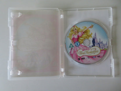 Barbie and the Three Musketeers (DVD) Kelly Sheridan Tim Curry 2009 Region 2, 4