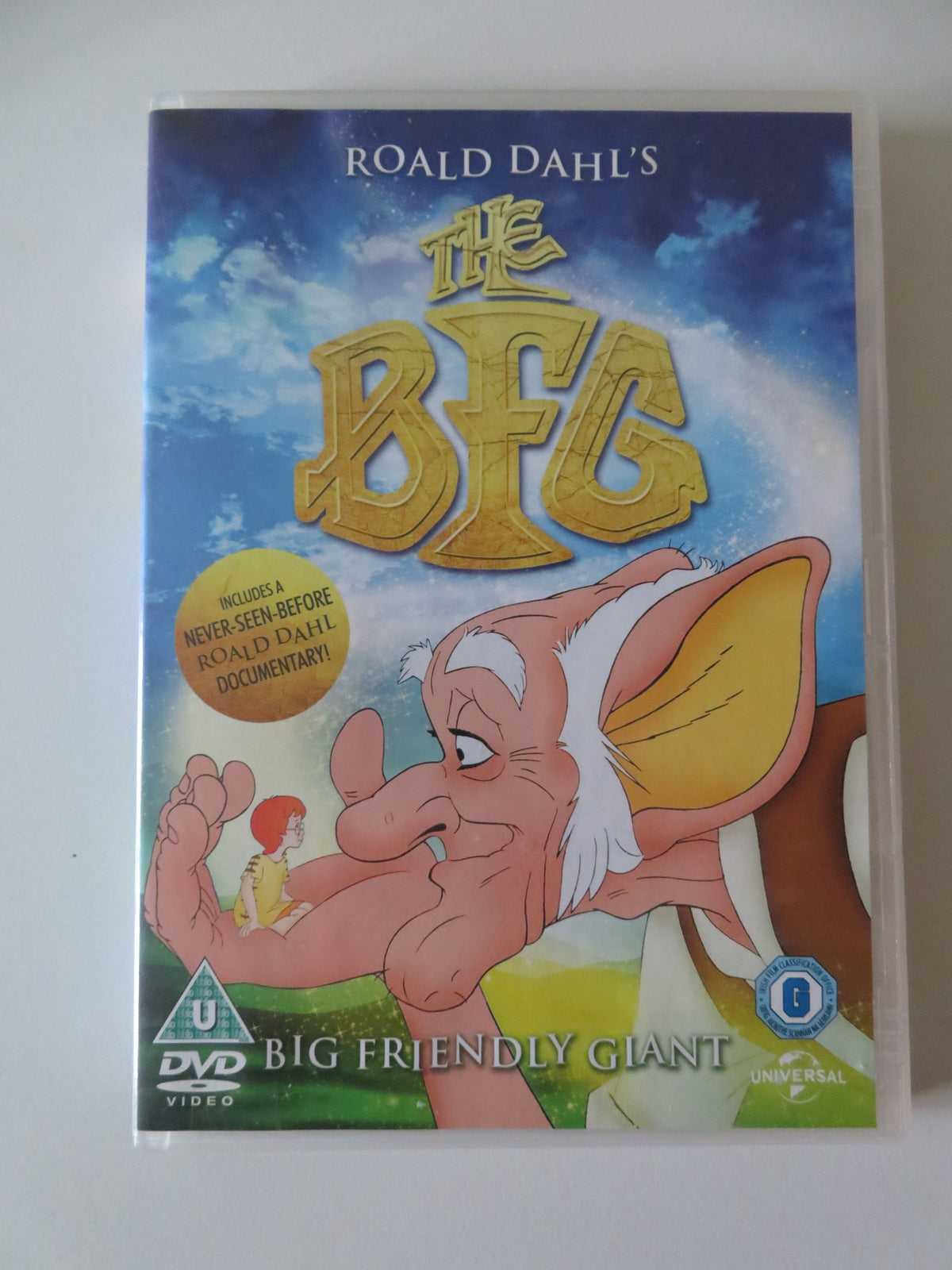 The BFG (DVD) Roald Dahl David Jason Amanda Root 1990 Region 2