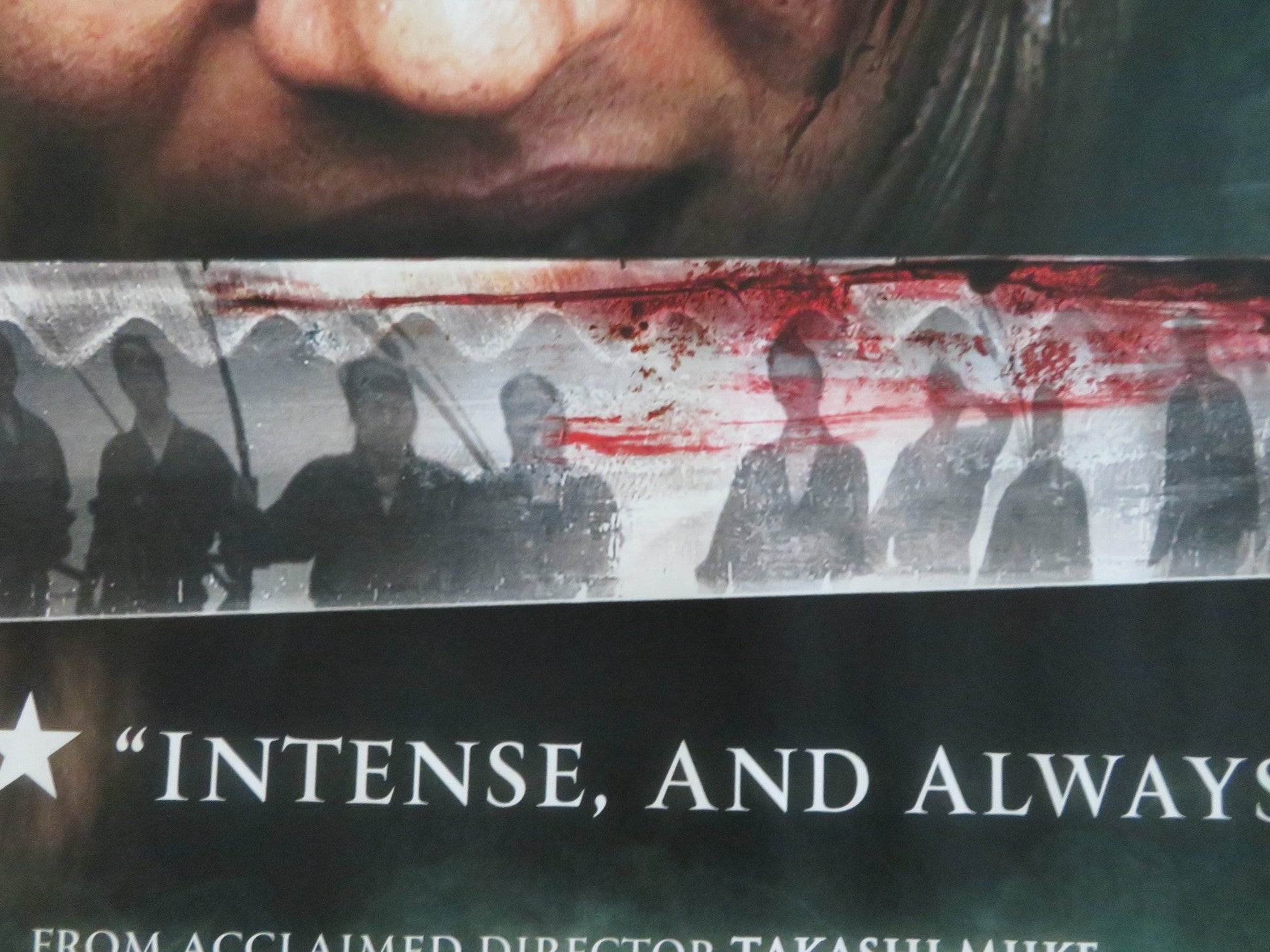 13 ASSASSINS UK QUAD ROLLED POSTER KOJI YAKUSHO TAKAYUKI YAMADA 2010 - Rendezvous Cinema
