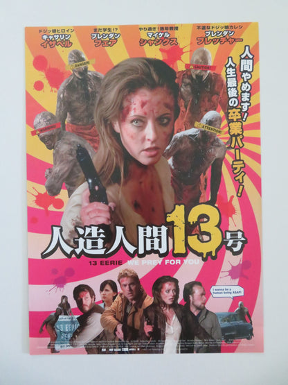 13 Eerie Japanese Chirashi (B5) Poster Katharine Isabelle Michael Shanks 2013 Movie posters
