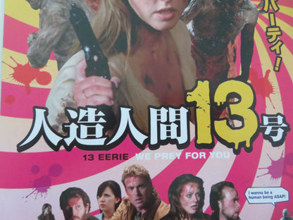 13 Eerie Japanese Chirashi (B5) Poster Katharine Isabelle Michael Shanks 2013 Movie posters