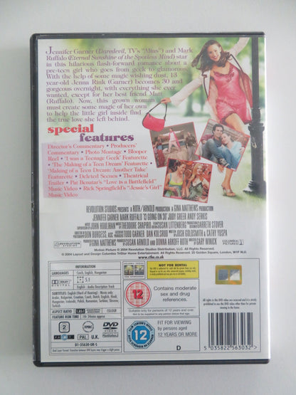 13 Going on 30 (DVD) Jennifer Garner Mark Ruffalo 2004 Region 2 Movie posters