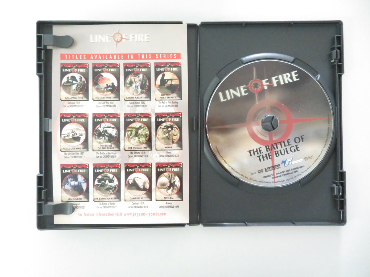 Line of Fire: Battle of the Bulge (DVD) Dr. Duncan Anderson 2000 Region 0