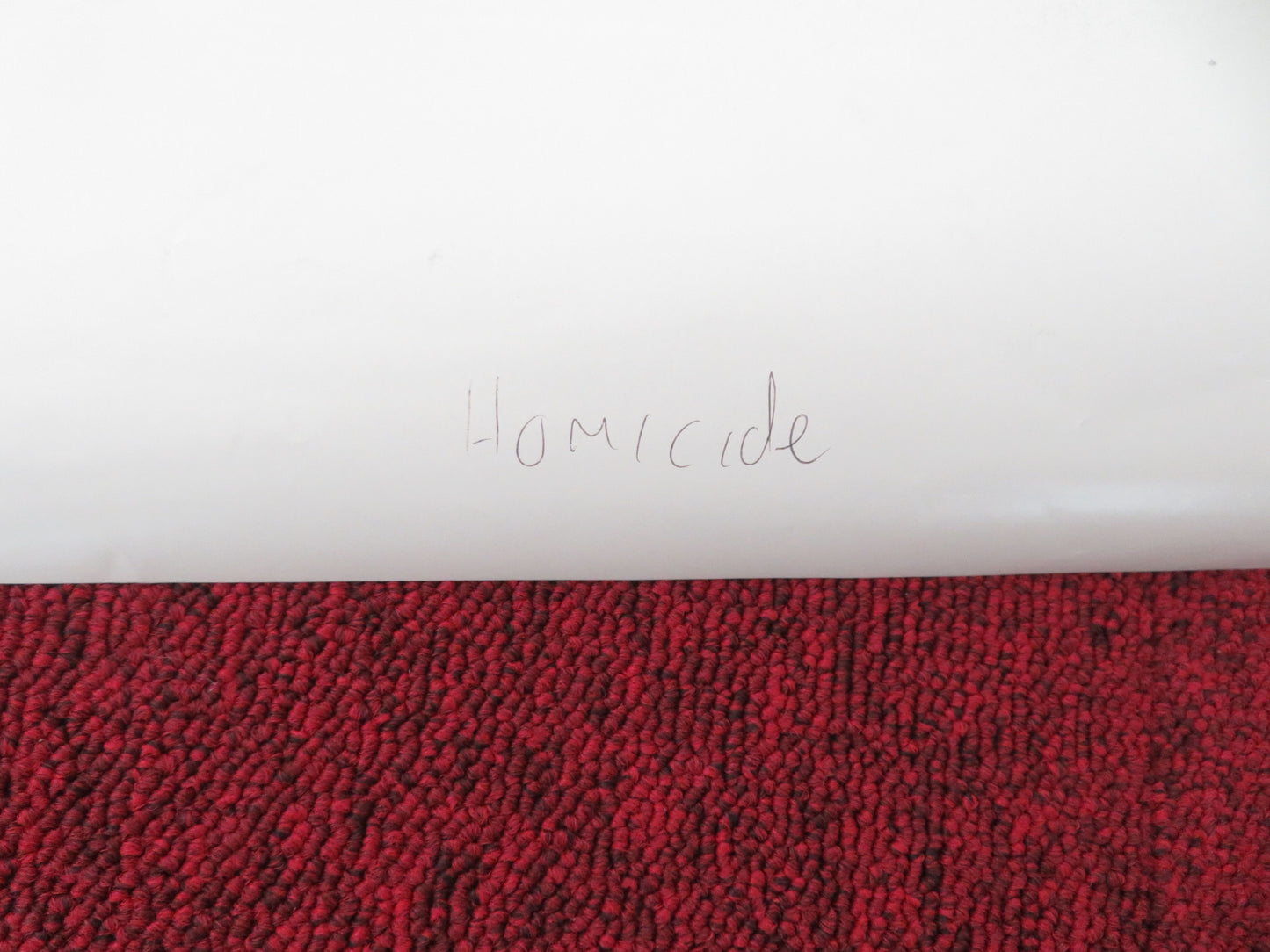 Homicide UK Quad Rolled Poster Joe Mantegna William H. Macy 1991