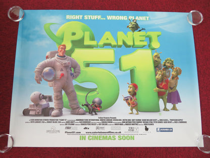 Planet 51 UK Quad Rolled Poster Dwayne Johnson Jessica Biel 2009